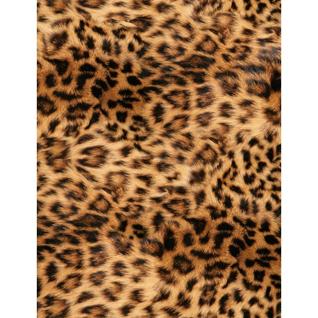 Fouta estampado gigante 210x240 cm 100% algodón , estampación 4D piel de leopardo