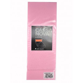 Funda de almohada 100% algodón 45x 85 ( 2 unidades) color rosa